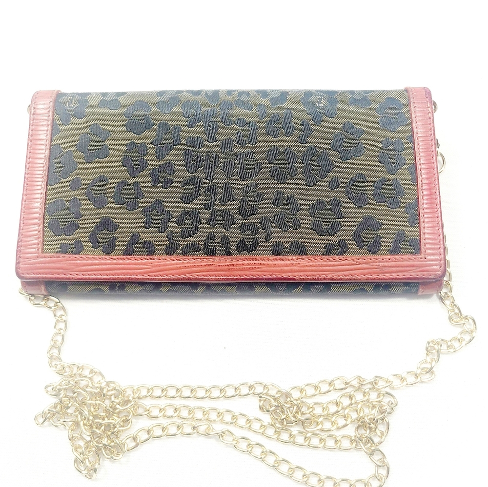 Fendi Leather Wallet On Chain